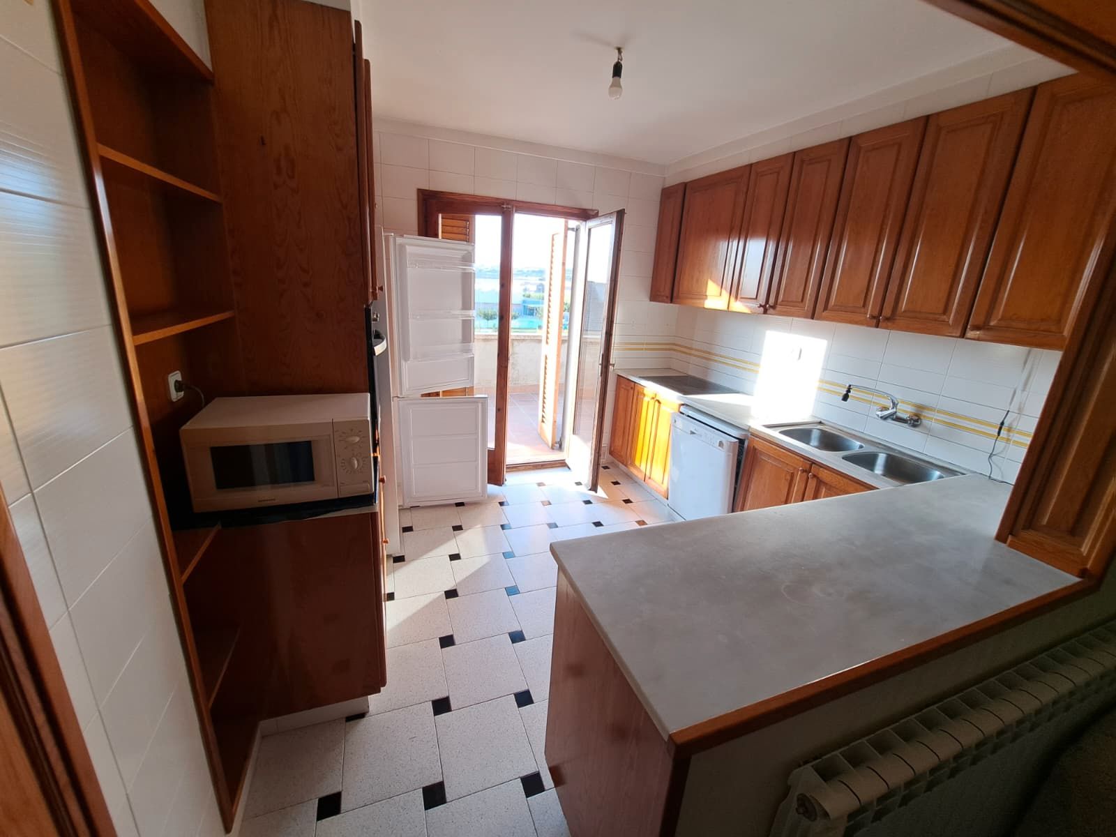 Cocina de Dúplex en venta en Castellserà con Calefacción, Terraza y Amueblado
