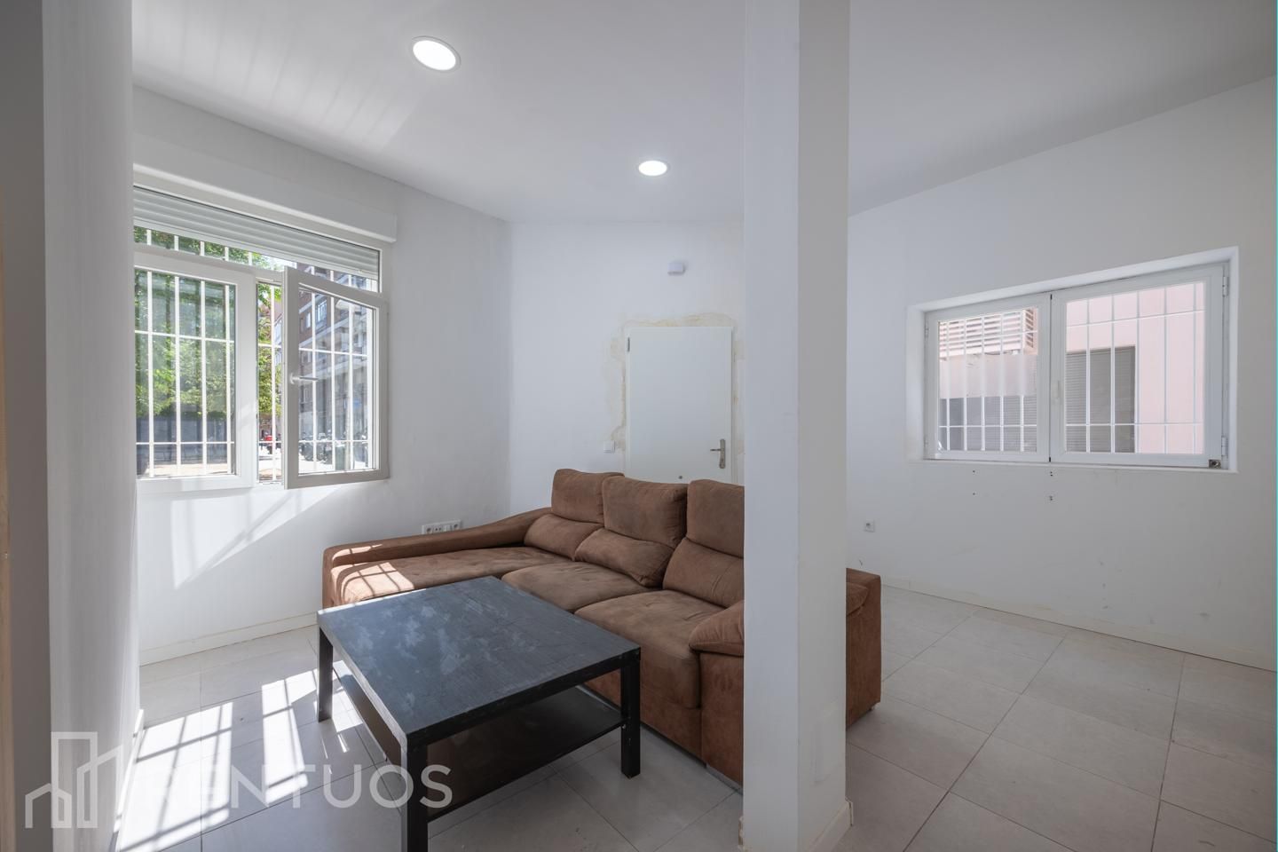 Living room of Planta baja to rent in  Madrid Capital  with Heating and Furnished