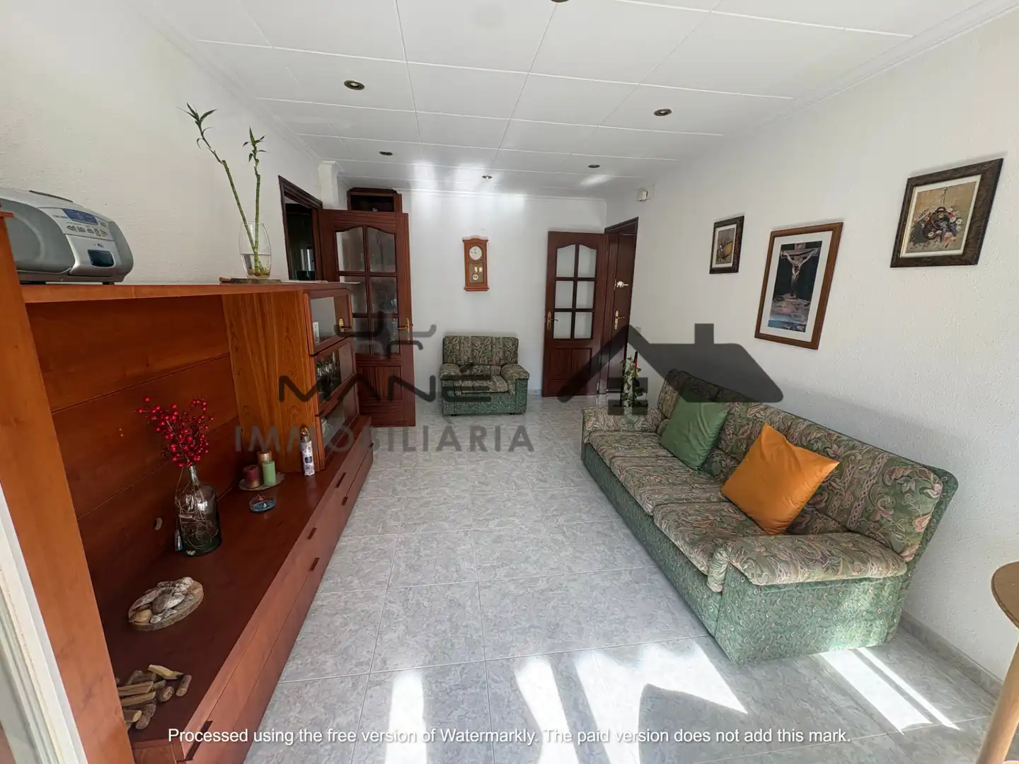 Sala de estar de Piso en venta en Malgrat de Mar con Amueblado y Balcón
