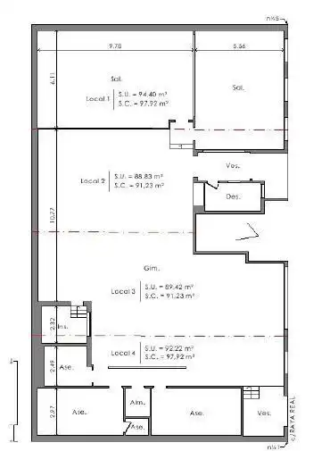 Local comercial en venda a Raya real 3, imagen 21