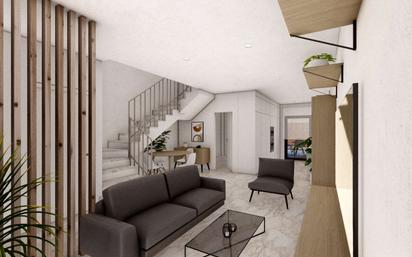 Living room of Single-family semi-detached for sale in  Huelva Capital