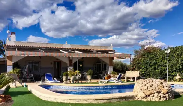 Garden of Houses for sale in Elche / Elx  with Air Conditioner, Heating and Terrace
