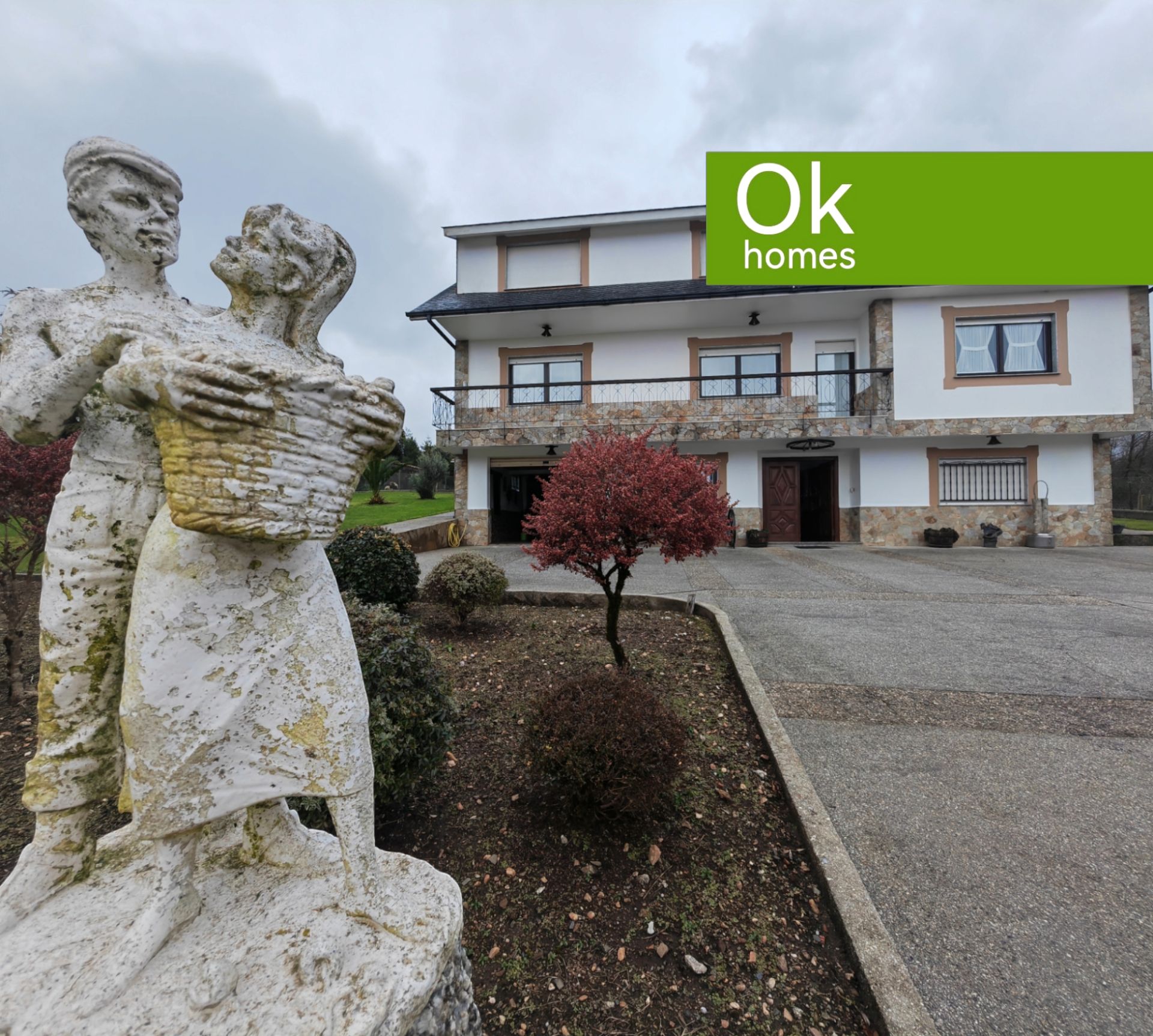 Vista exterior de Casa o xalet en venda en Curtis amb Calefacció, Jardí privat i Terrassa