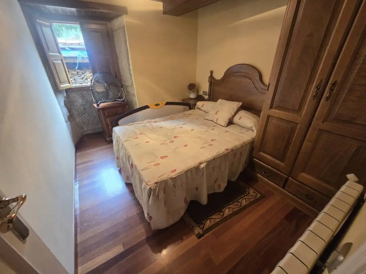 Schlafzimmer von Haus oder Chalet zum Verkauf in O Saviñao  mit Heizung, Privatgarten und Terrasse