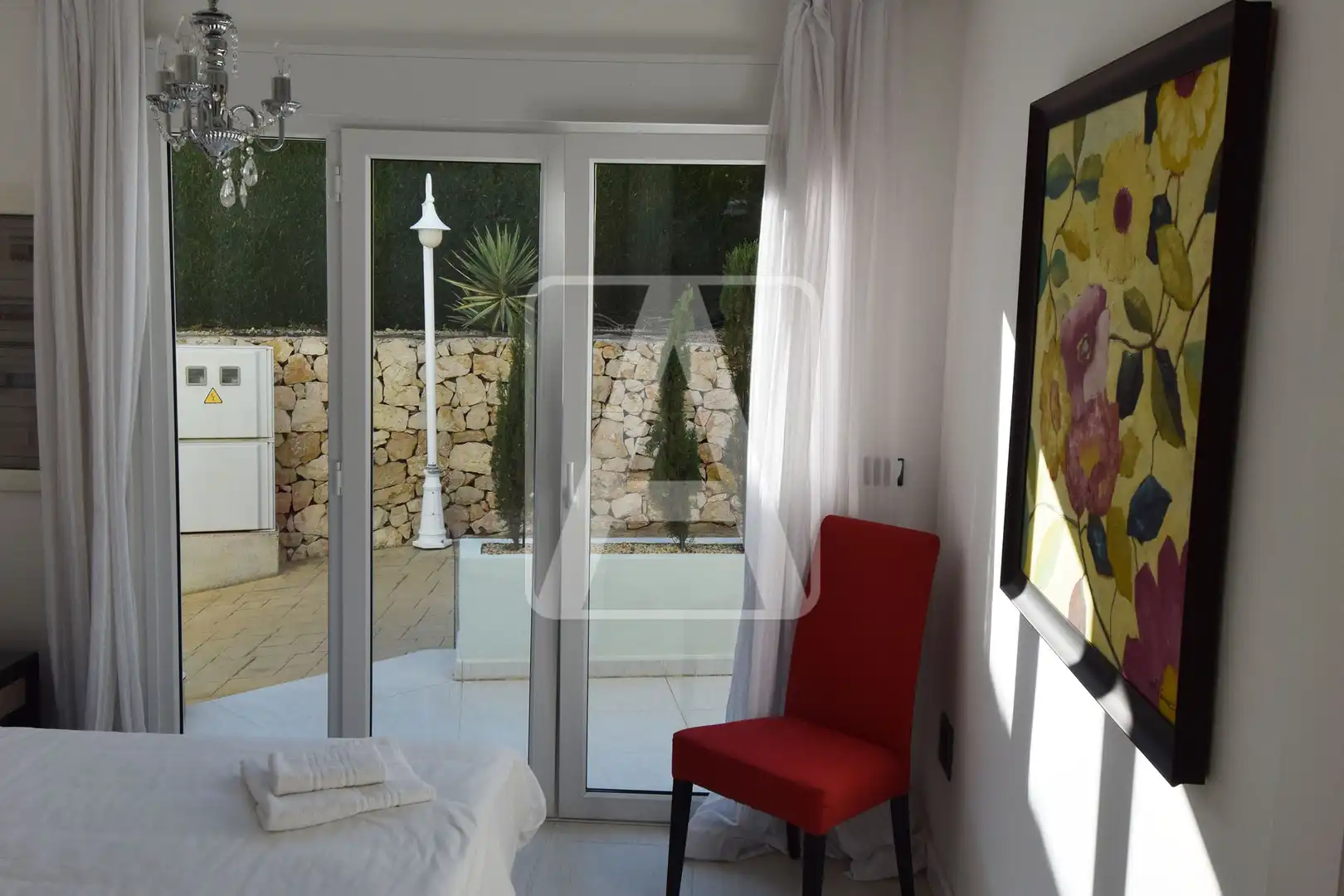Terrassa de Apartament en venda en Benissa amb Aire condicionat, Calefacció i Jardí privat