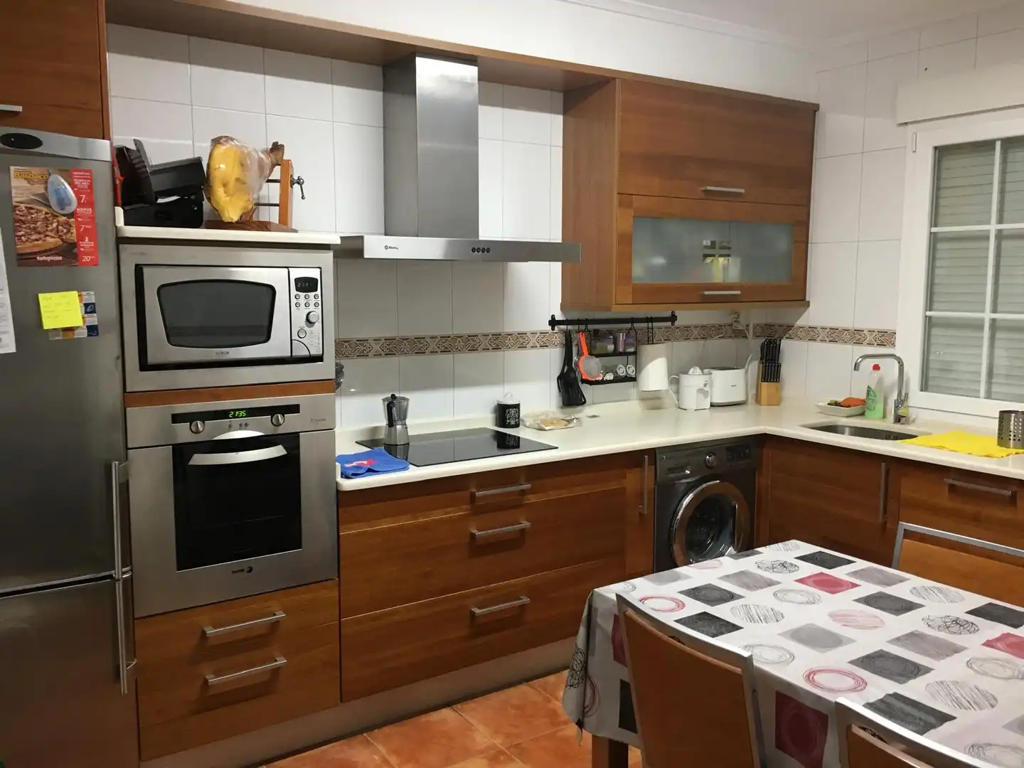 Cocina de Casa adosada en venta en Alonsotegi con Calefacción, Jardín privado y Trastero