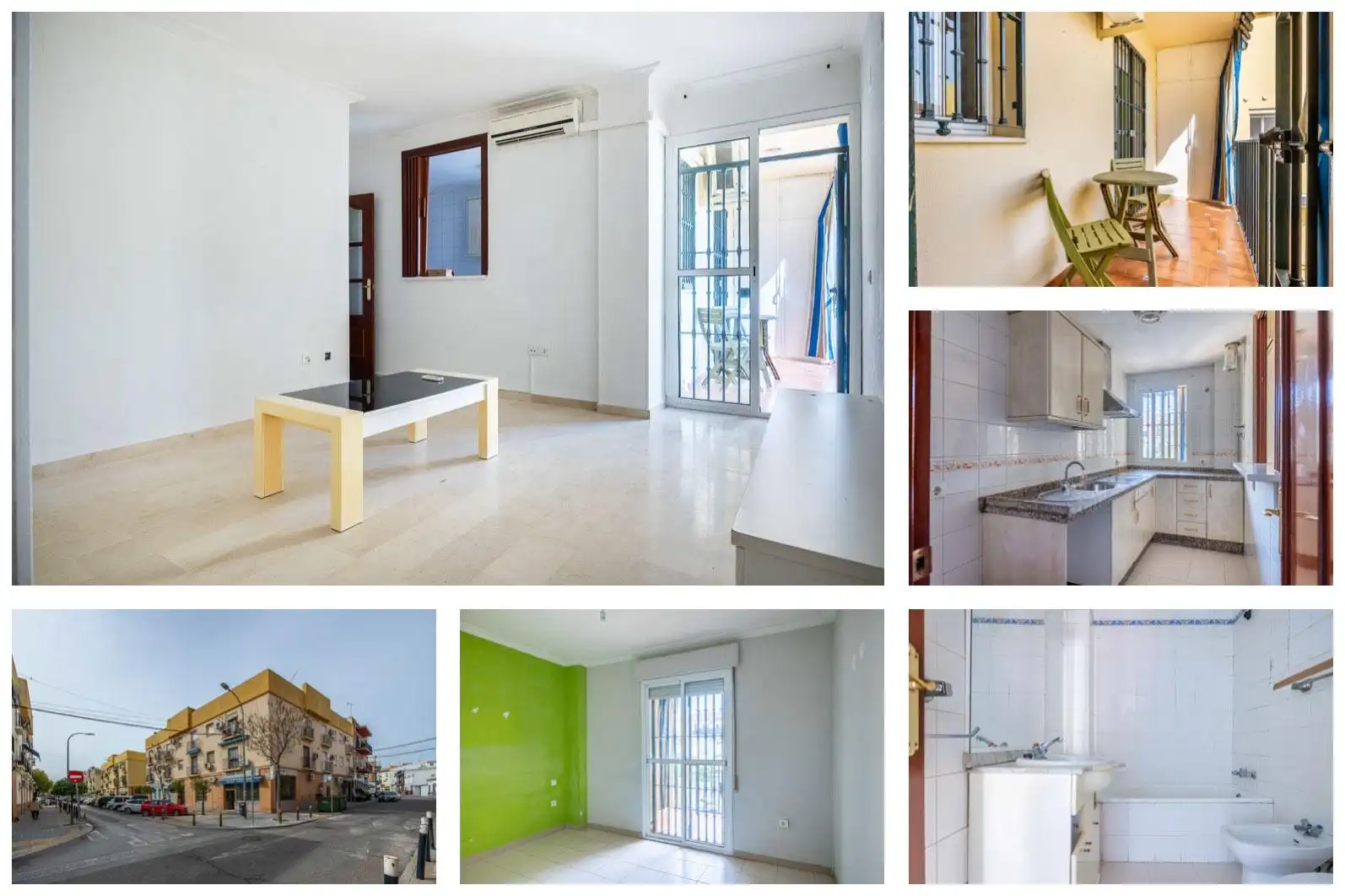 Vista exterior de Piso en venta en Camas con Balcón