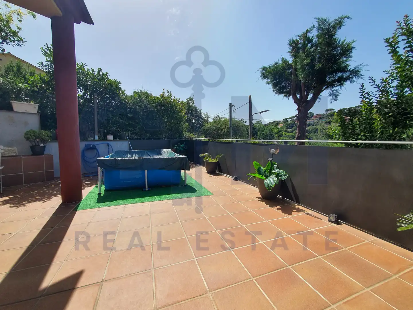 Terraza de Casa o chalet en venta en Vallgorguina con Aire acondicionado, Calefacción y Jardín privado