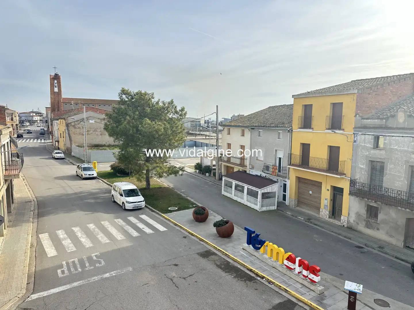 Vista exterior de Casa o xalet en venda en Térmens amb Moblat