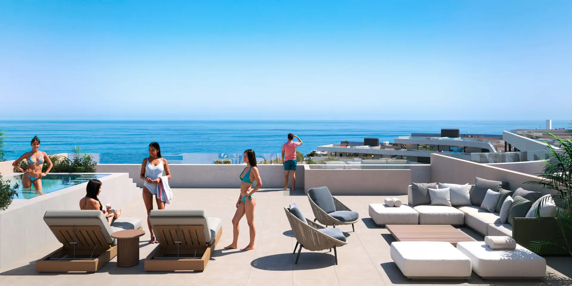 Appartement compact avec terrasse à vendre à Manilva Pueblo, imagen 6