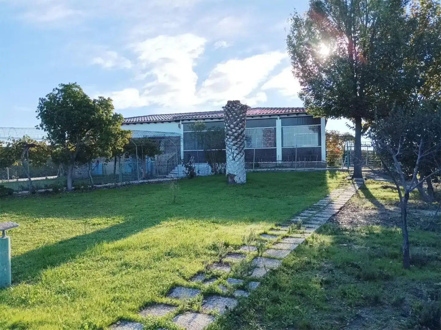 Vista exterior de Finca rústica en venta en Hormigos con Aire acondicionado, Jardín privado y Parquet