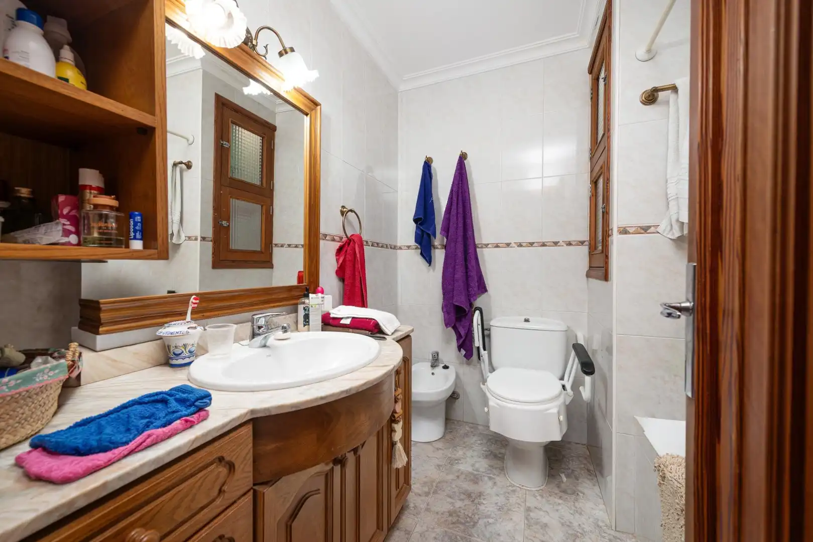 Badezimmer von Haus oder Chalet zum Verkauf in Alcúdia mit Klimaanlage, Heizung und Privatgarten