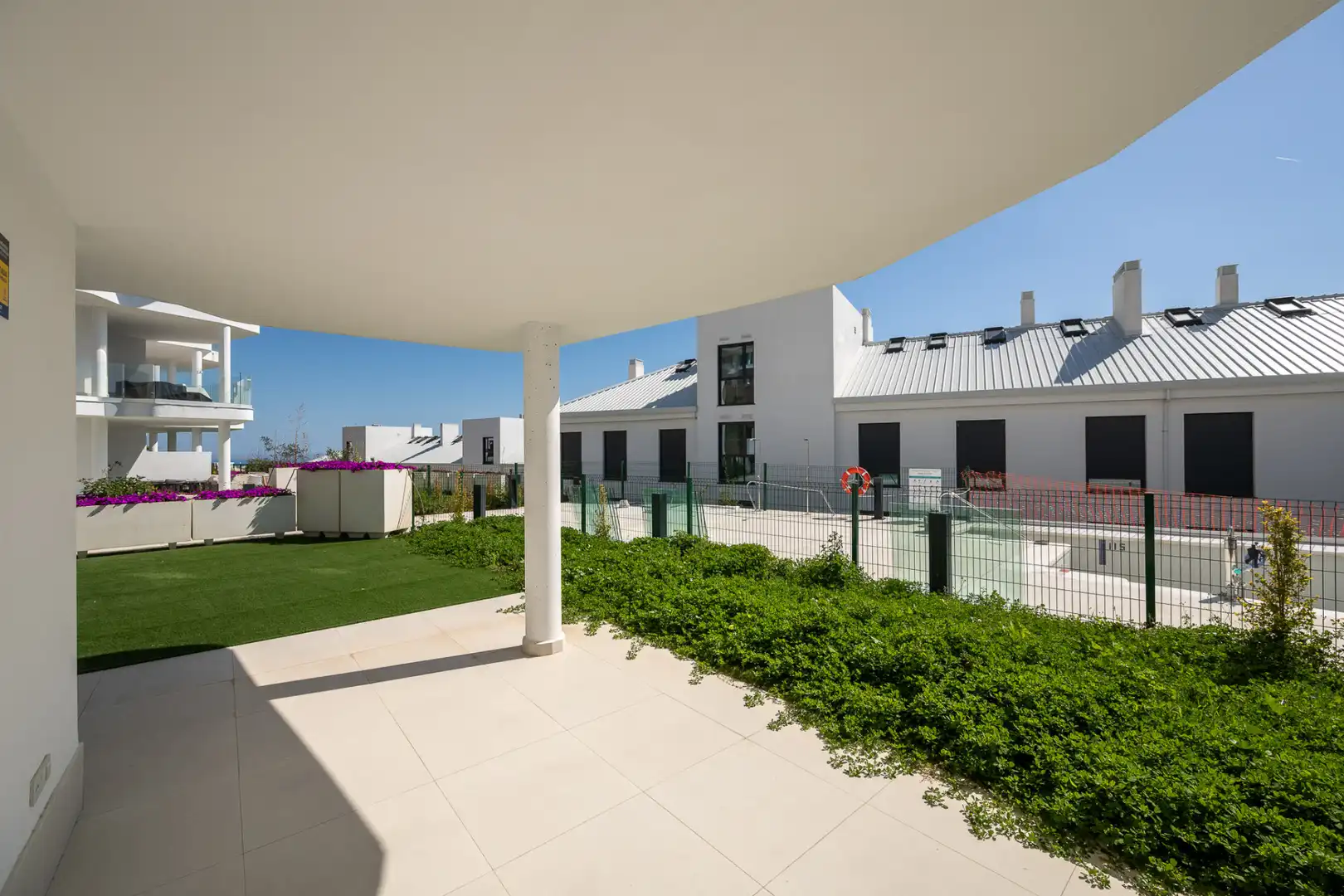 Terraza de Planta baja en venta en Fuengirola con Aire acondicionado, Jardín privado y Terraza