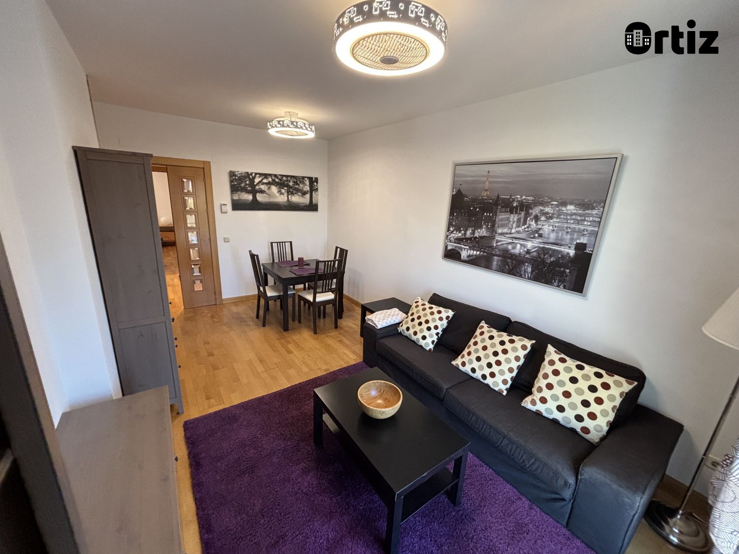 Sala d'estar de Apartament en venda en Torrejón de Ardoz amb Calefacció, Traster i Moblat