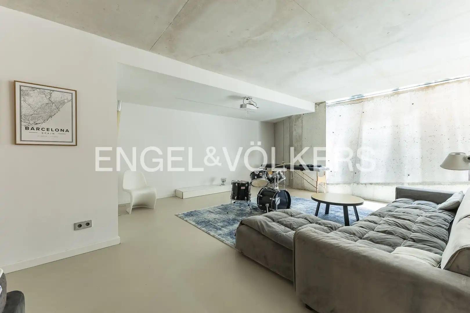 Living room of Houses for rent in Castelldefels  with Air Conditioner, Heating and Private garden