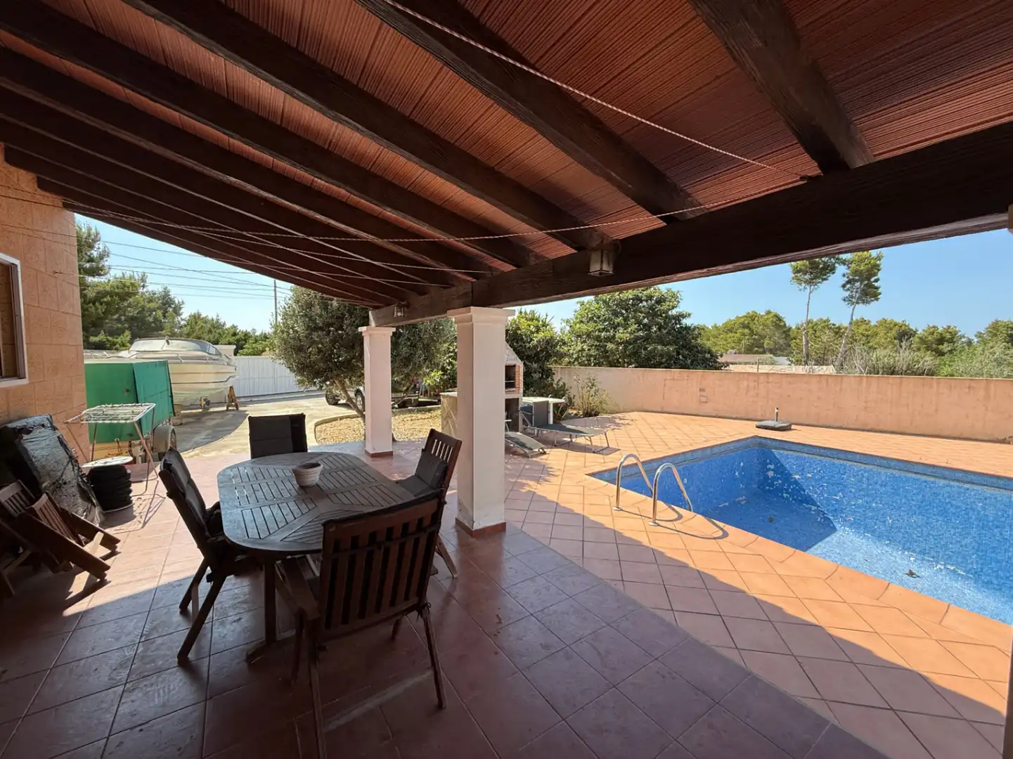 Vista exterior de Casa o xalet en venda en Sant Josep de sa Talaia amb Aire condicionat, Calefacció i Terrassa