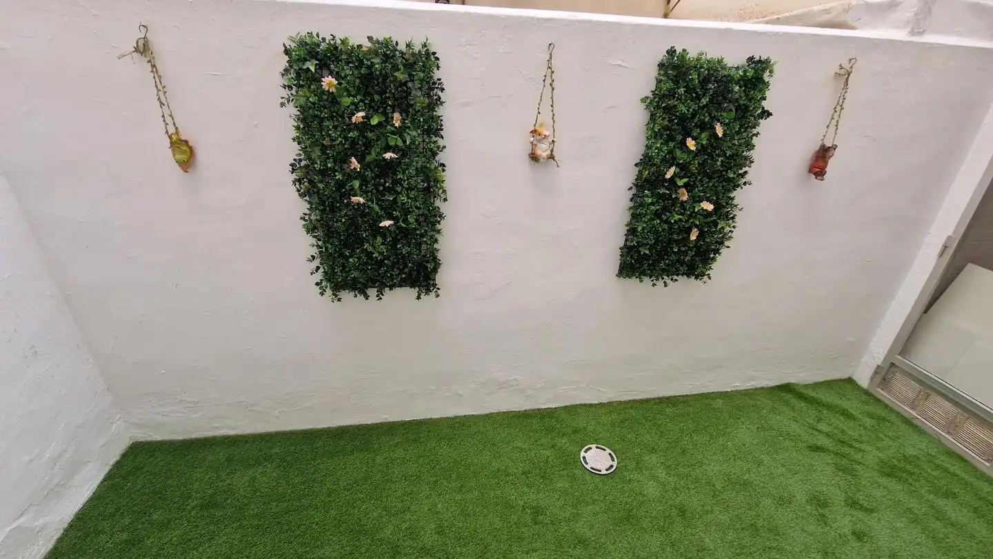 Terrasse von Wohnung zur Miete in Moncada mit Klimaanlage, Terrasse und Möbliert