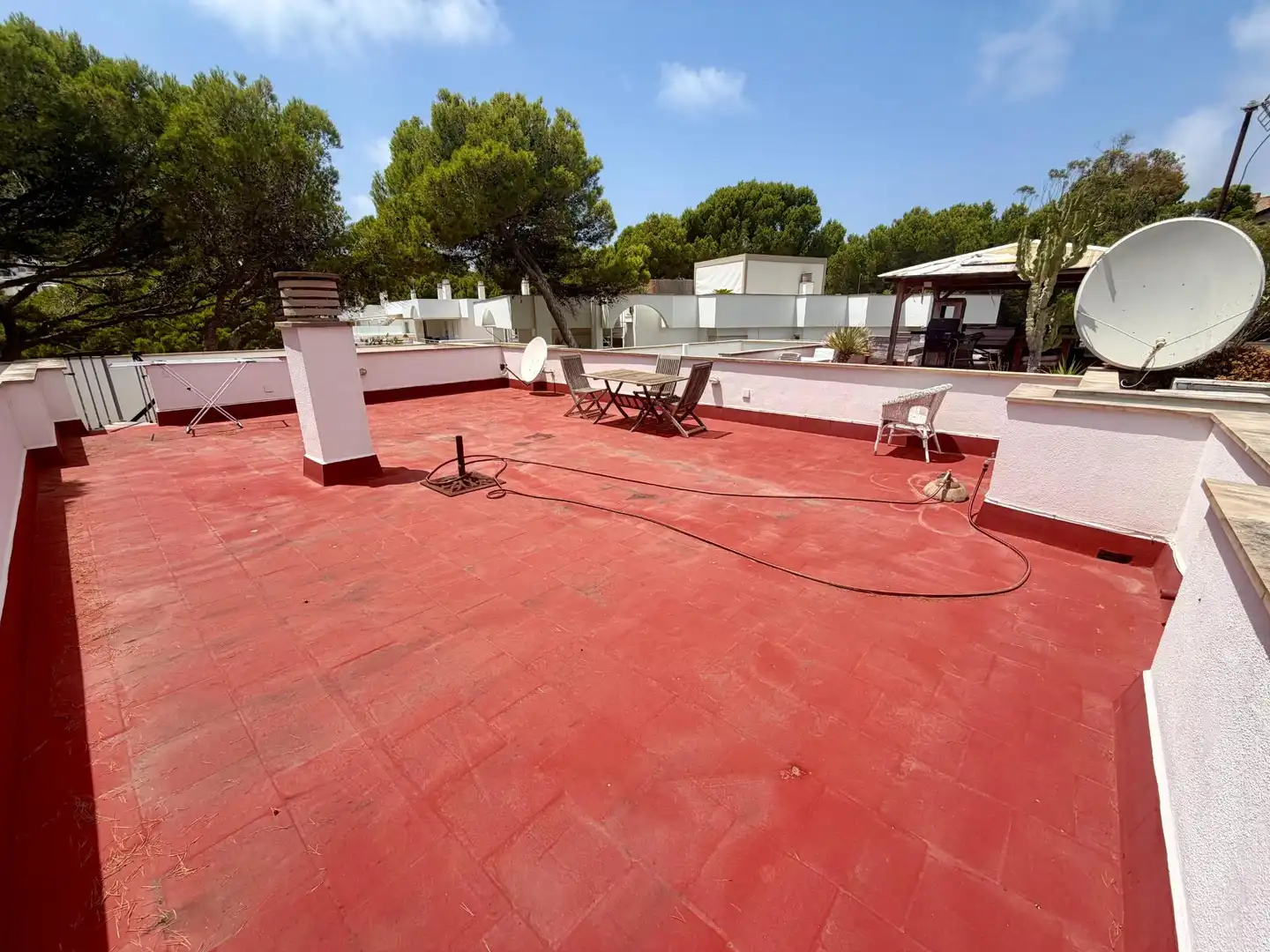Terraza de Ático de alquiler en Andratx con Aire acondicionado, Calefacción y Jardín privado