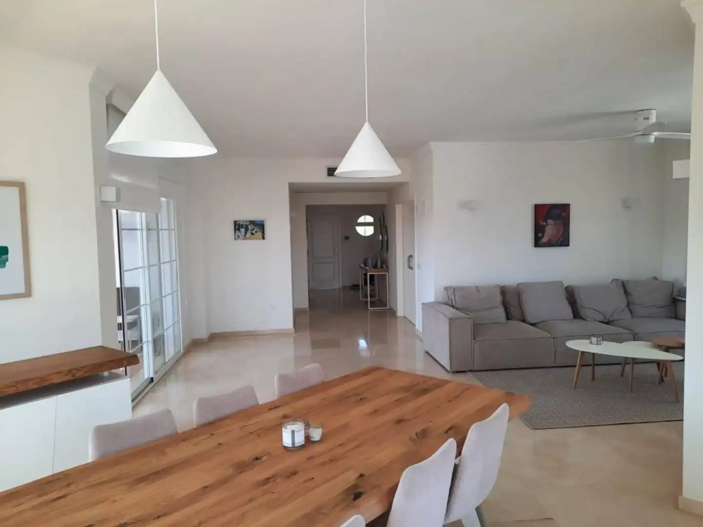 Menjador de Casa o xalet de lloguer en Marbella amb Terrassa