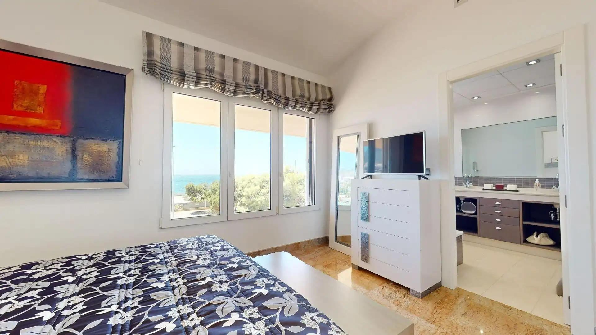 Dormitori de Casa o xalet en venda en Águilas amb Aire condicionat, Jardí privat i Terrassa