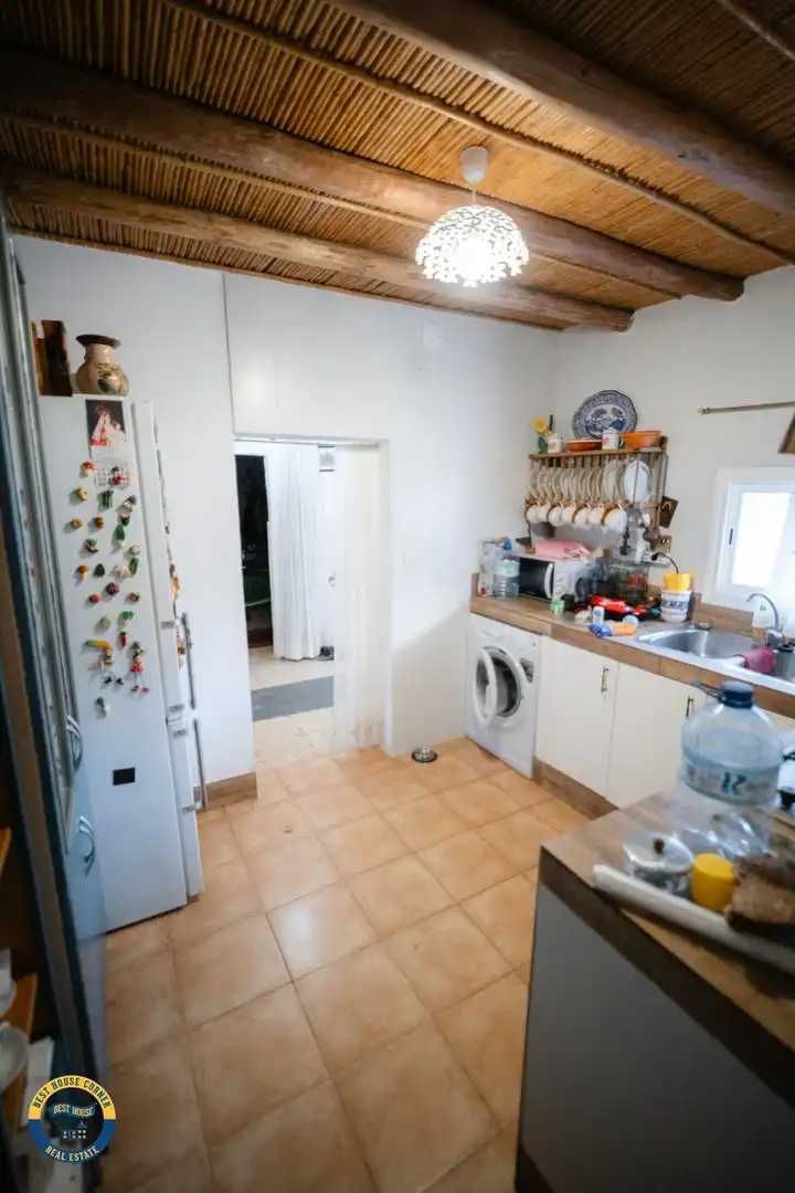 Cocina de Casa o chalet en venta en Puebla del Prior con Jardín privado