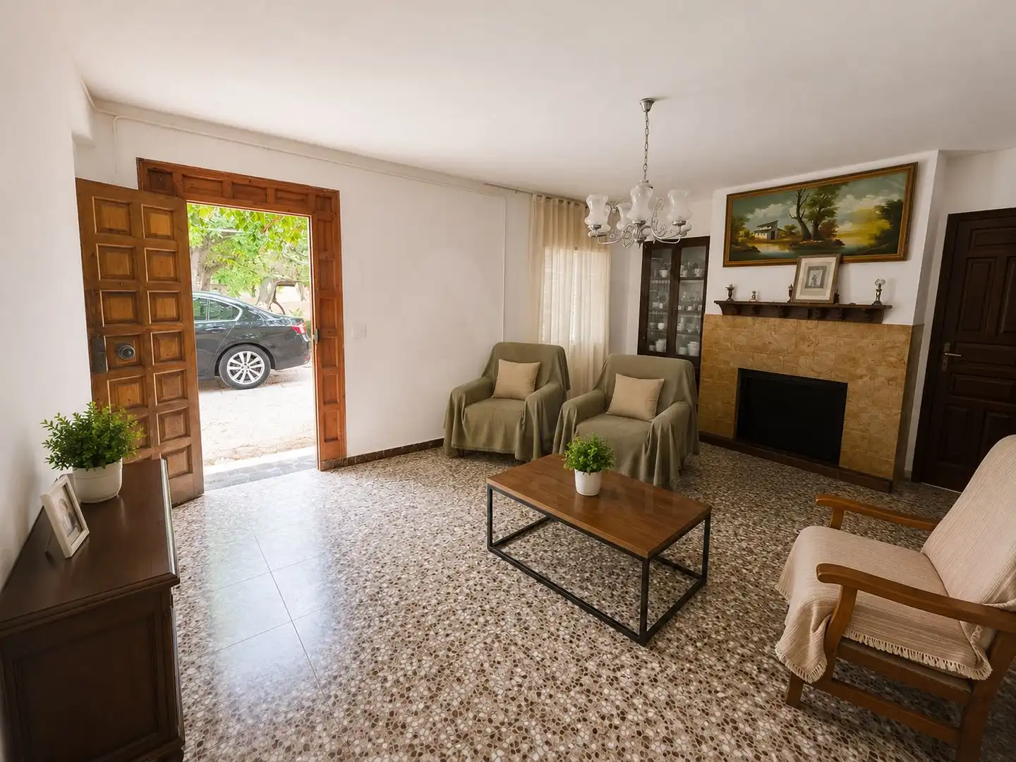 Living room of Country homes for sale in Cehegín  with Terrace and Swimming Pool