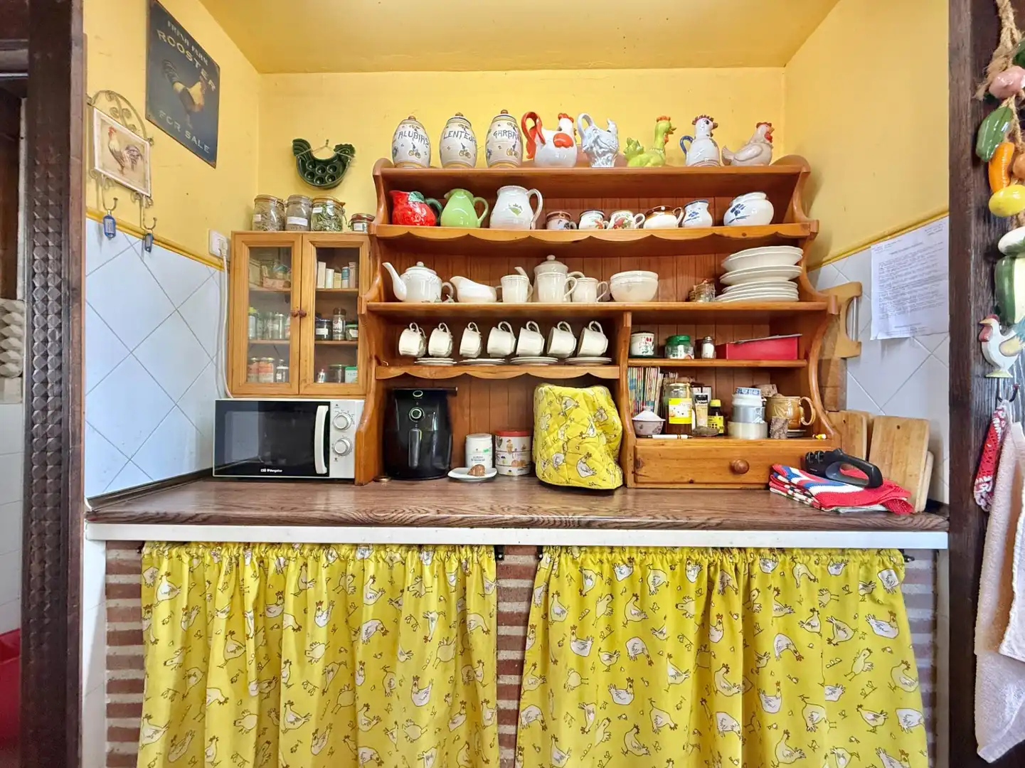 Cocina de Finca rústica en venta en Piedralaves con Jardín privado, Terraza y Trastero