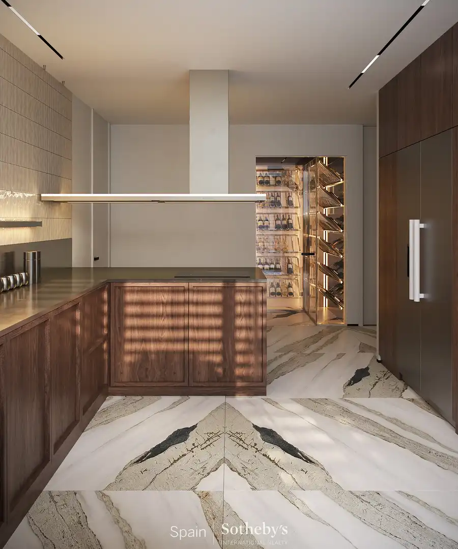 Cuina de Apartament en venda en Barcelona amb Aire condicionat, Calefacció i Terrassa