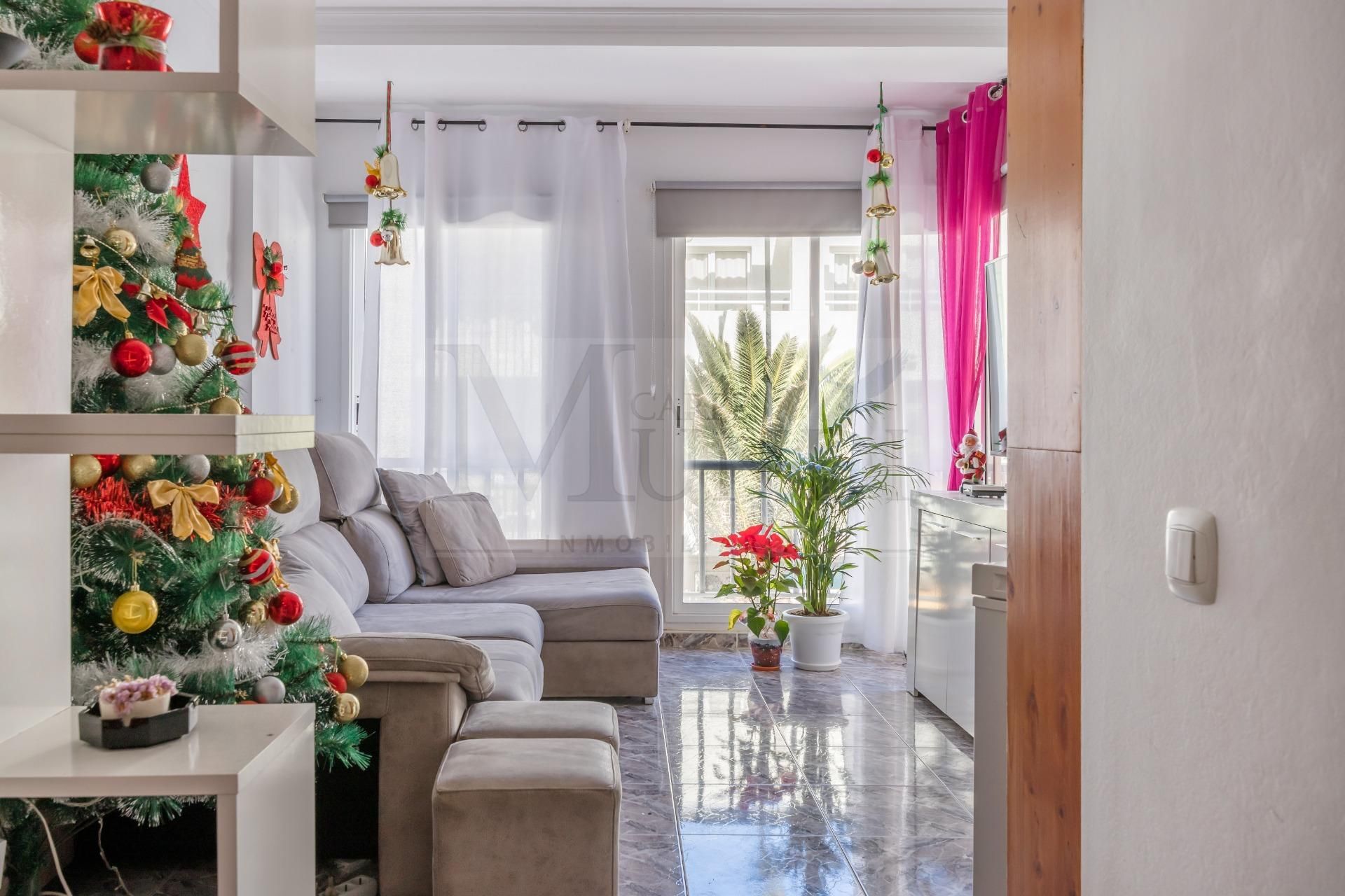 Living room of Flat for sale in La Oliva  with Terrace and Storage room