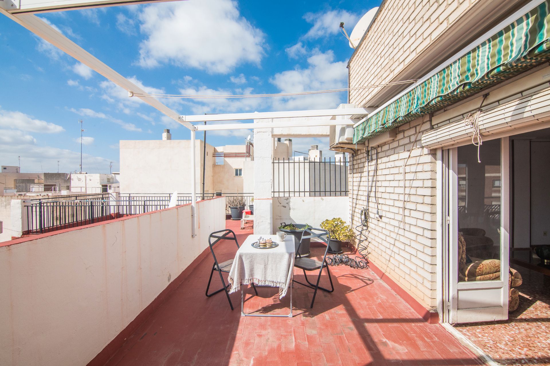 Terrassa de Àtic en venda en Elche / Elx amb Aire condicionat, Terrassa i Moblat