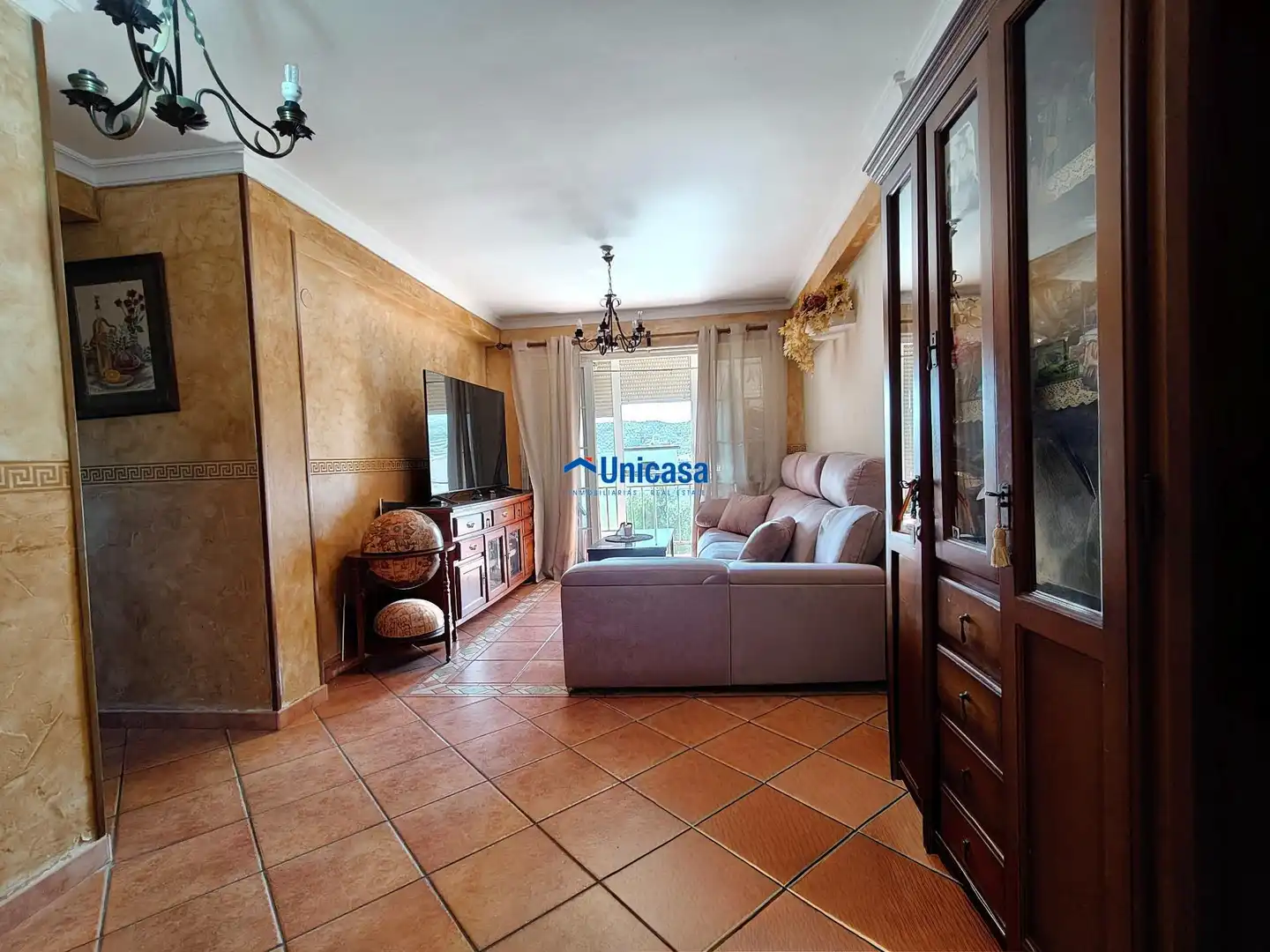 Sala de estar de Piso en venta en Málaga con Aire acondicionado, Terraza y Amueblado
