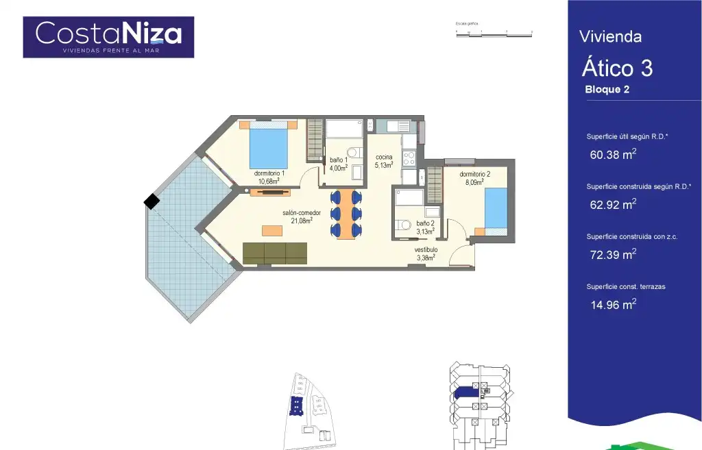 Apartamento con piscina en venta en Almayate, imagen 34