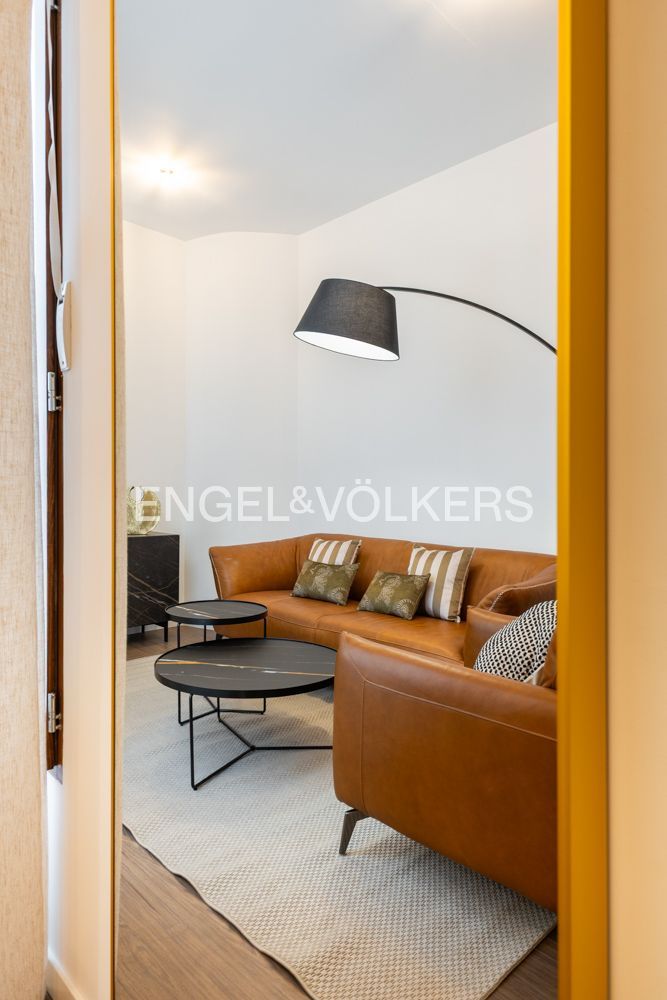 Wohnzimmer von Wohnung zur Miete in  Valencia Capital mit Klimaanlage, Heizung und Möbliert