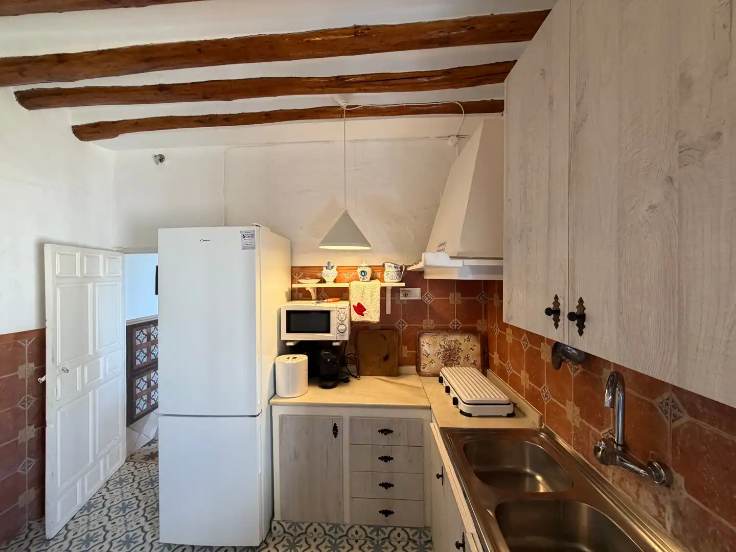 Cuina de Finca rústica en venda en Villanueva del Trabuco amb Jardí privat, Terrassa i Traster