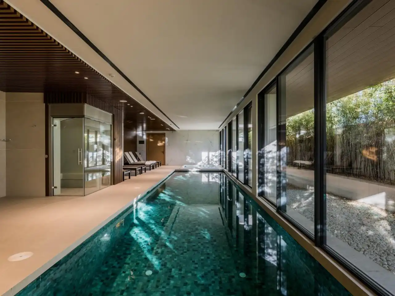 Swimming pool of Flat for sale in Seghers