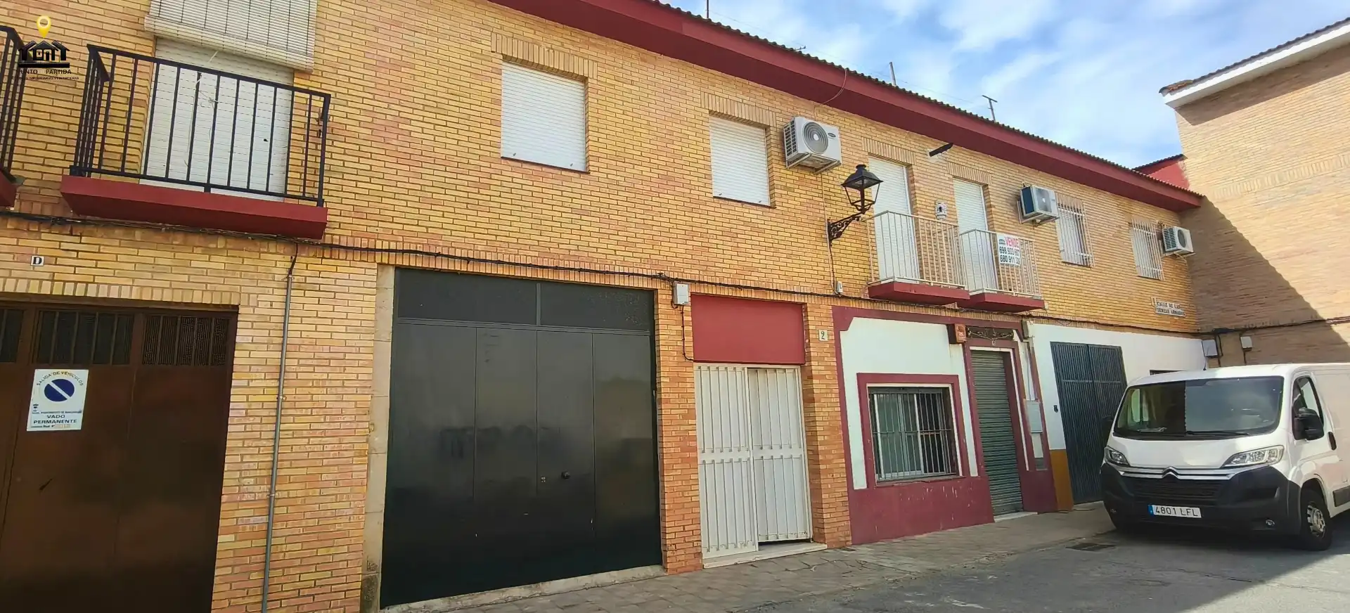 Vista exterior de Casa o chalet en venta en Manzanilla con Aire acondicionado, Amueblado y Horno
