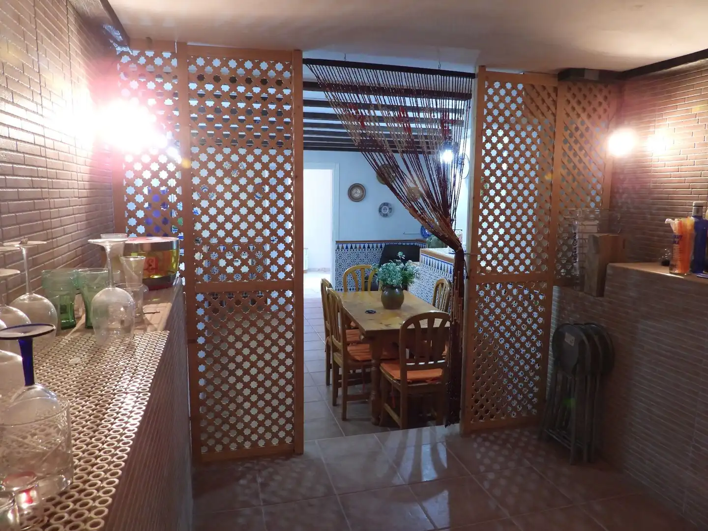 Menjador de Casa o xalet en venda en Pezuela de las Torres amb Calefacció, Jardí privat i Moblat