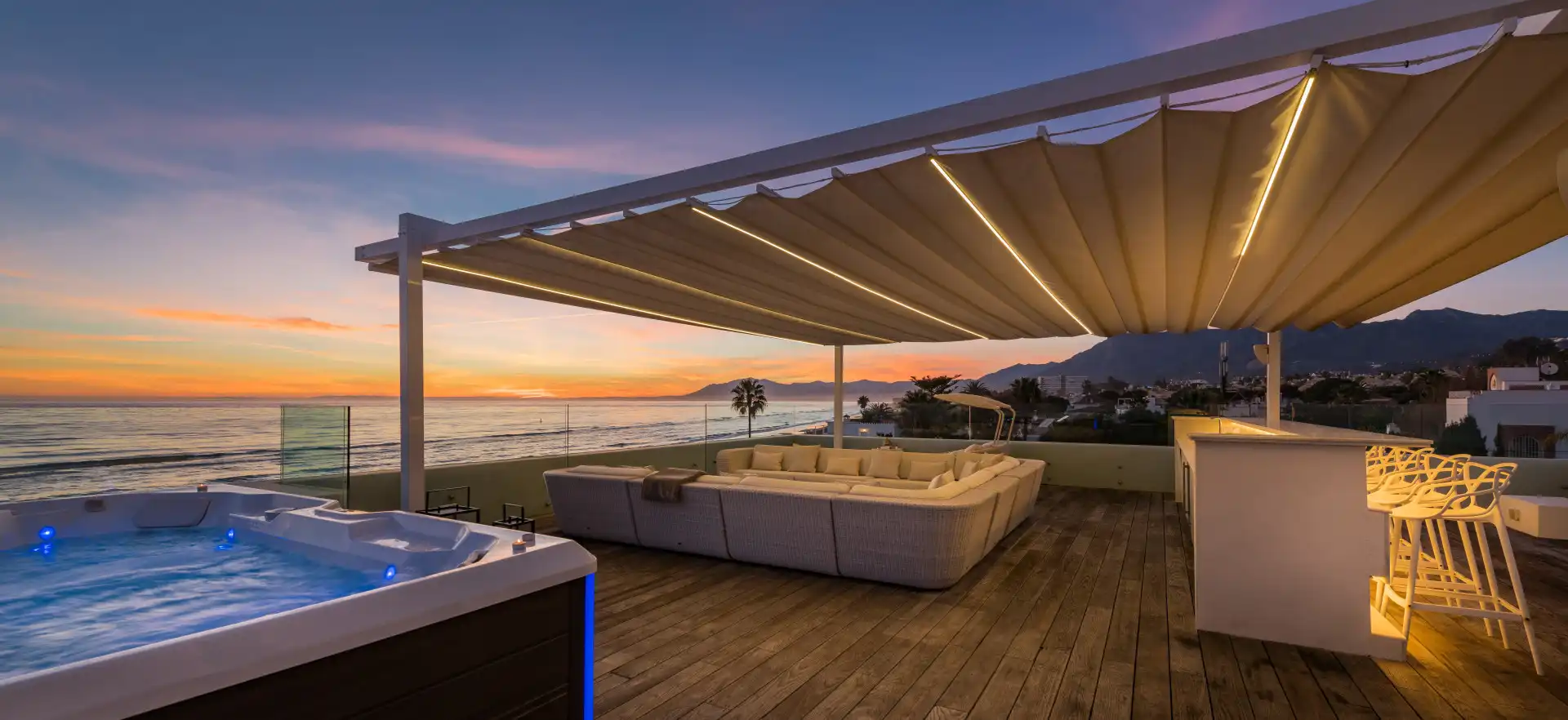 Terrace of Houses for sale in Marbella  with Air Conditioner, Private garden and Terrace