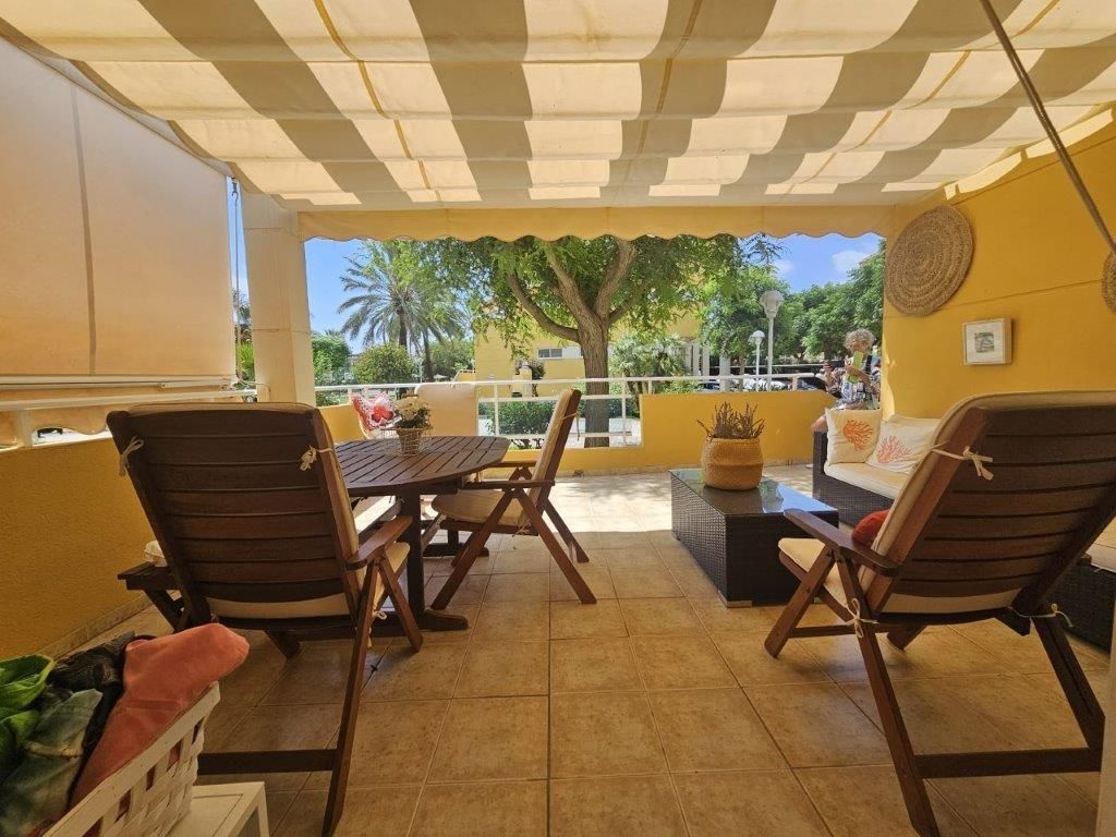 Terrace of Apartment for sale in Dénia  with Air Conditioner, Heating and Community pool