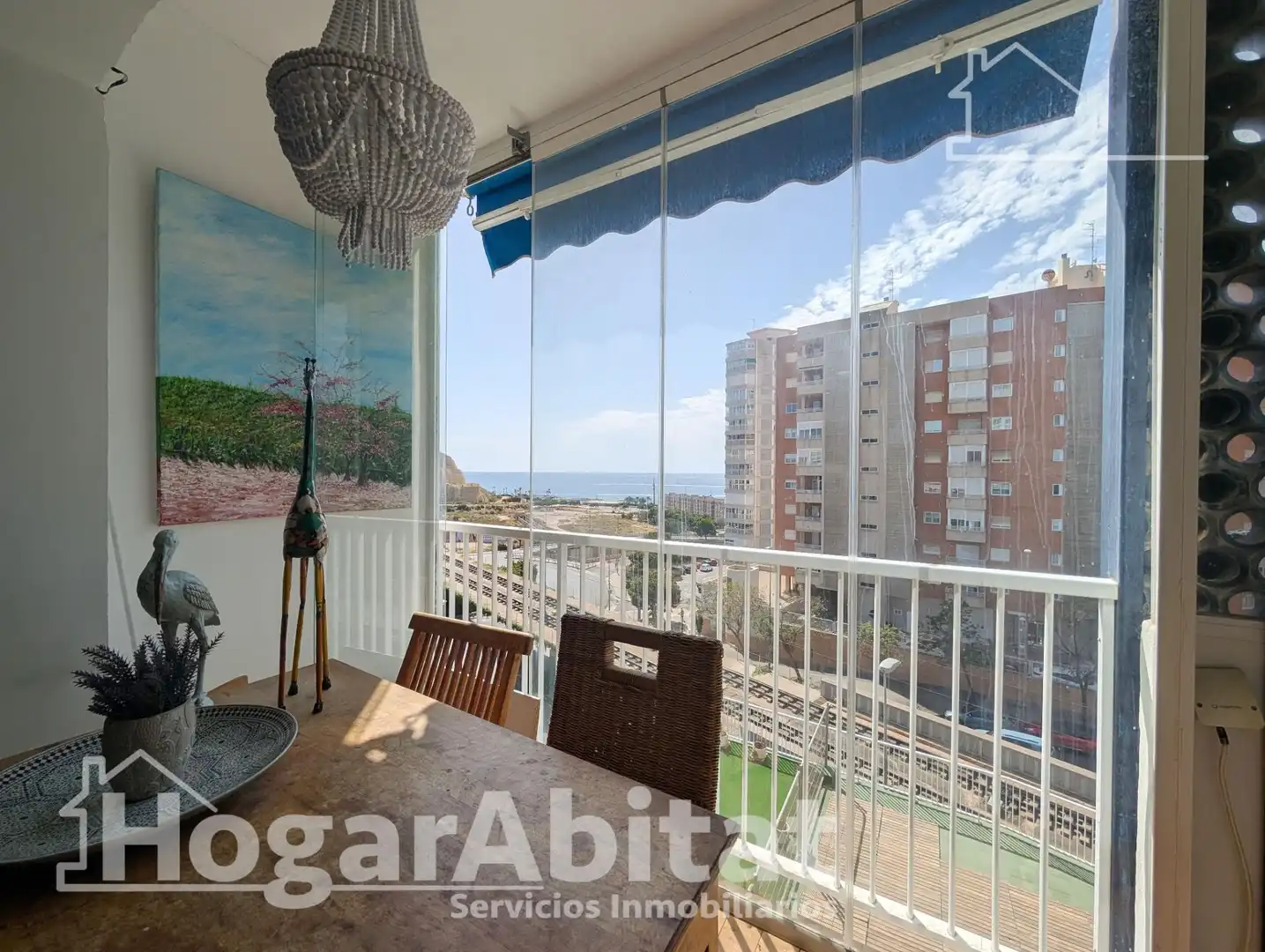 Bedroom of Flat for sale in Alicante / Alacant  with Terrace and Furnished