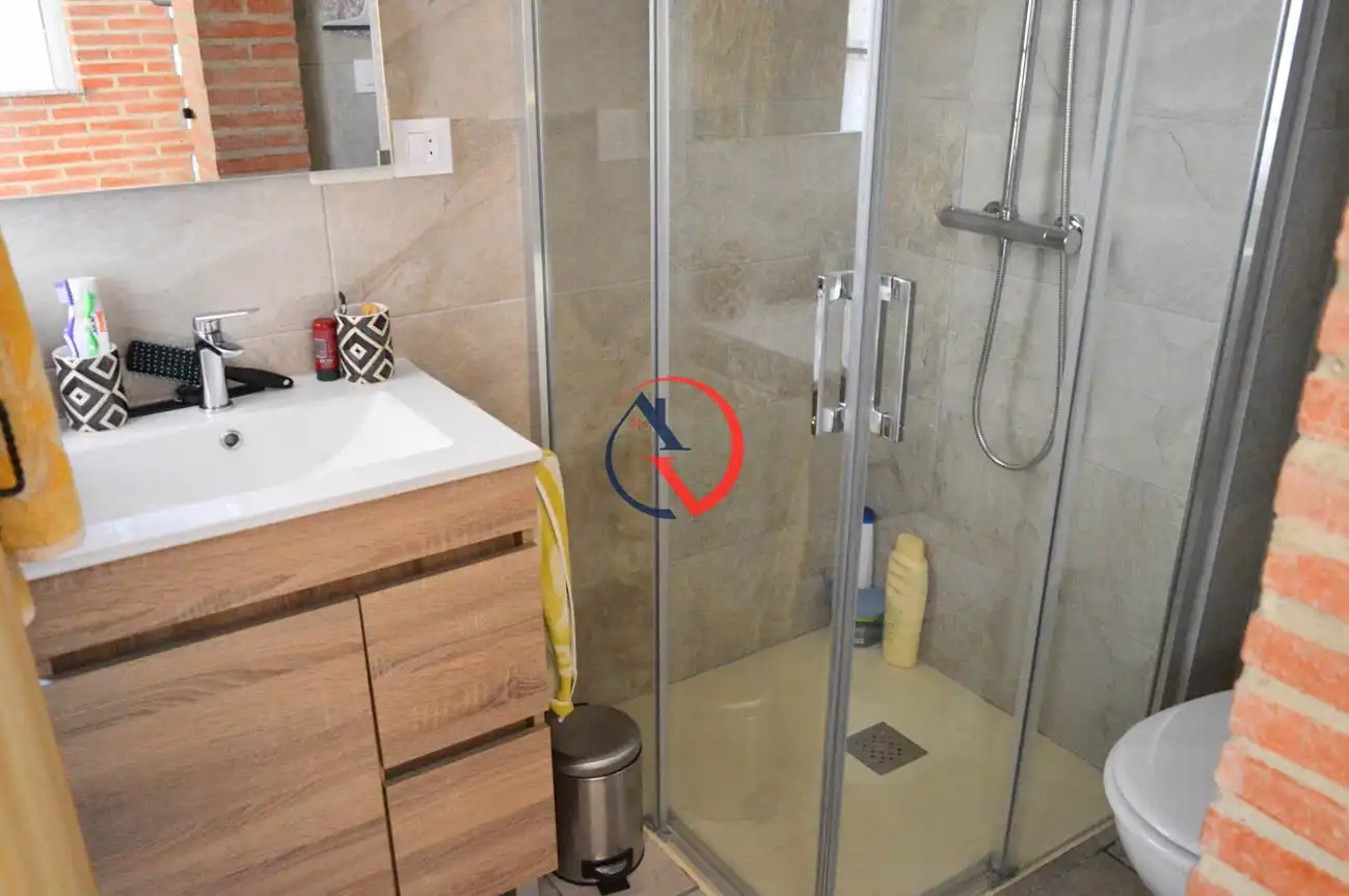 Badezimmer von Haus oder Chalet zum Verkauf in Hinojosa del Valle mit Möbliert
