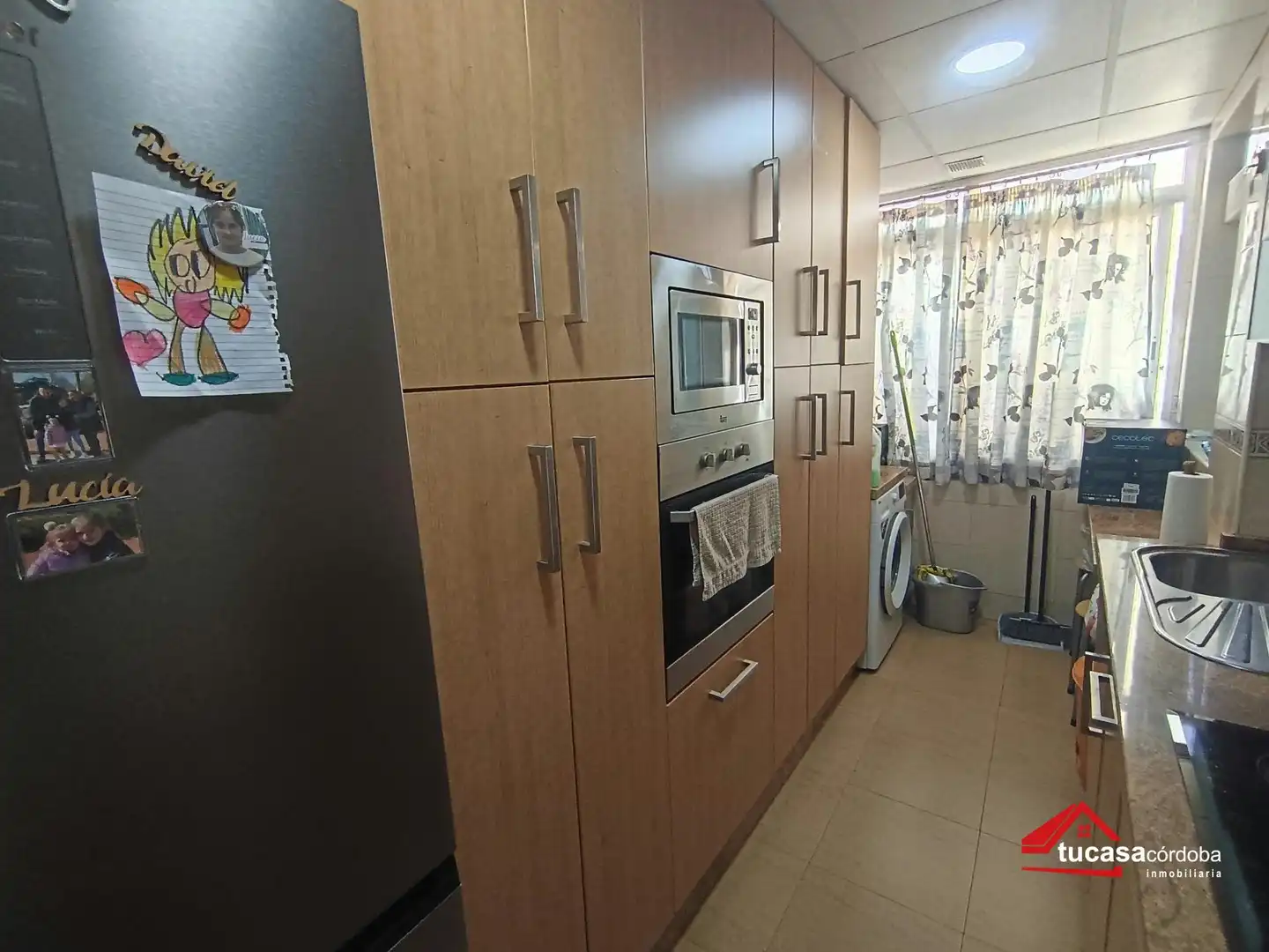 Kitchen of Flat for sale in Córdoba  with Air Conditioner, Terrace and Furnished