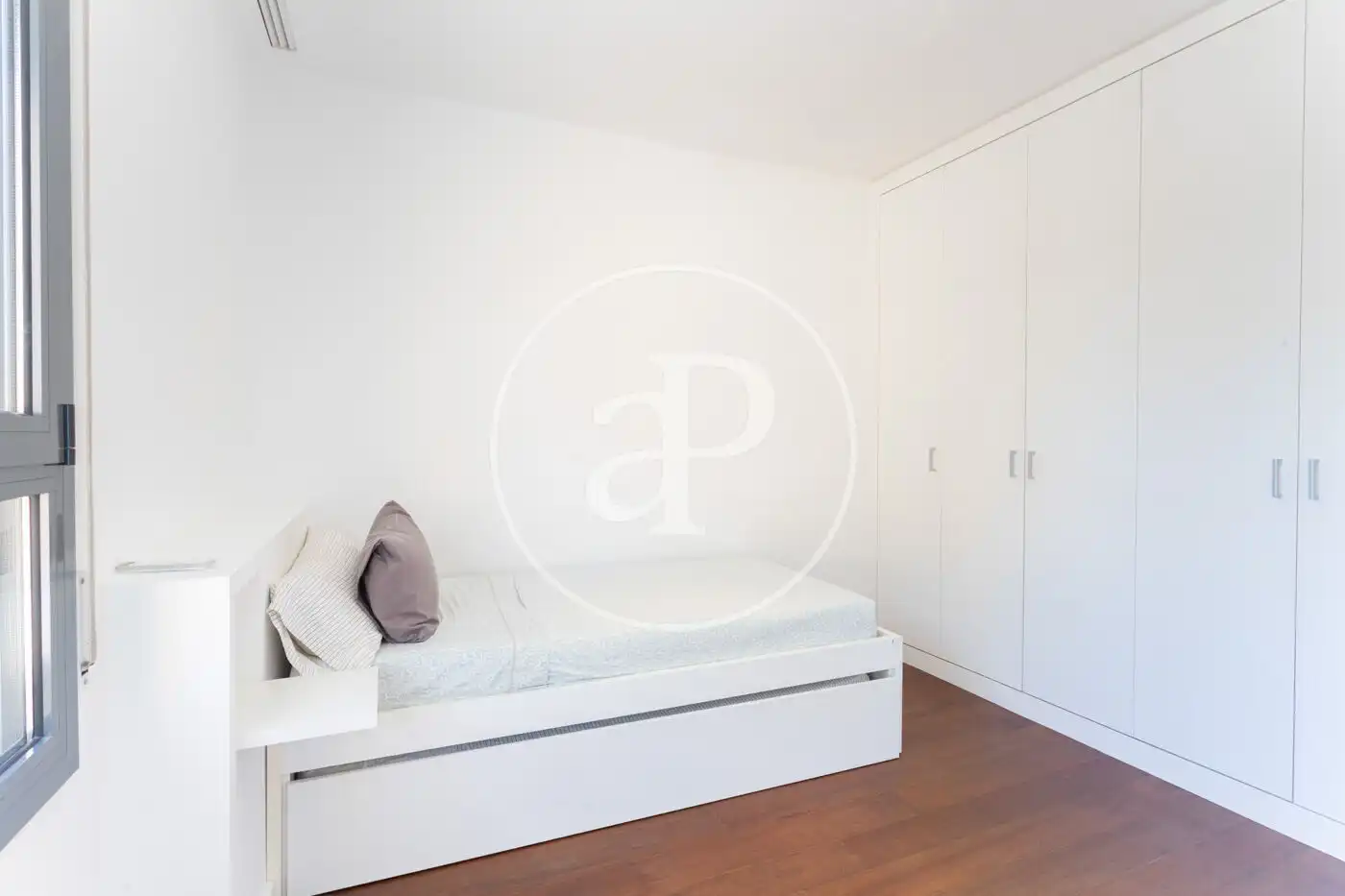 Bedroom of Detached homes for rent in Barcelona  with Air Conditioner, Heating and Private garden