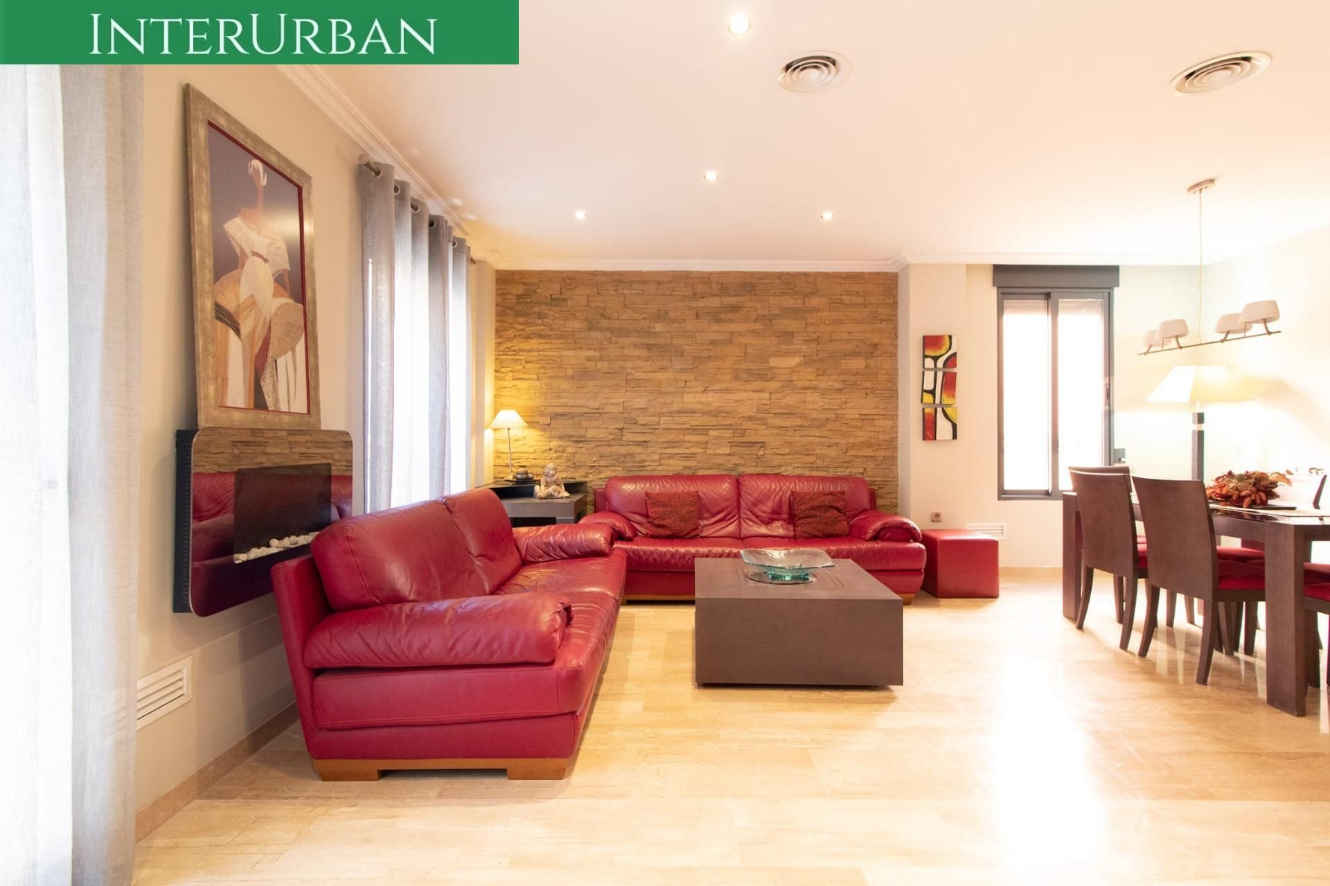 Living room of Single-family semi-detached for sale in Llíria  with Air Conditioner, Terrace and Balcony