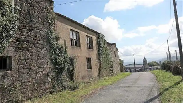 Vista exterior de Casa adosada en venta en Sarria