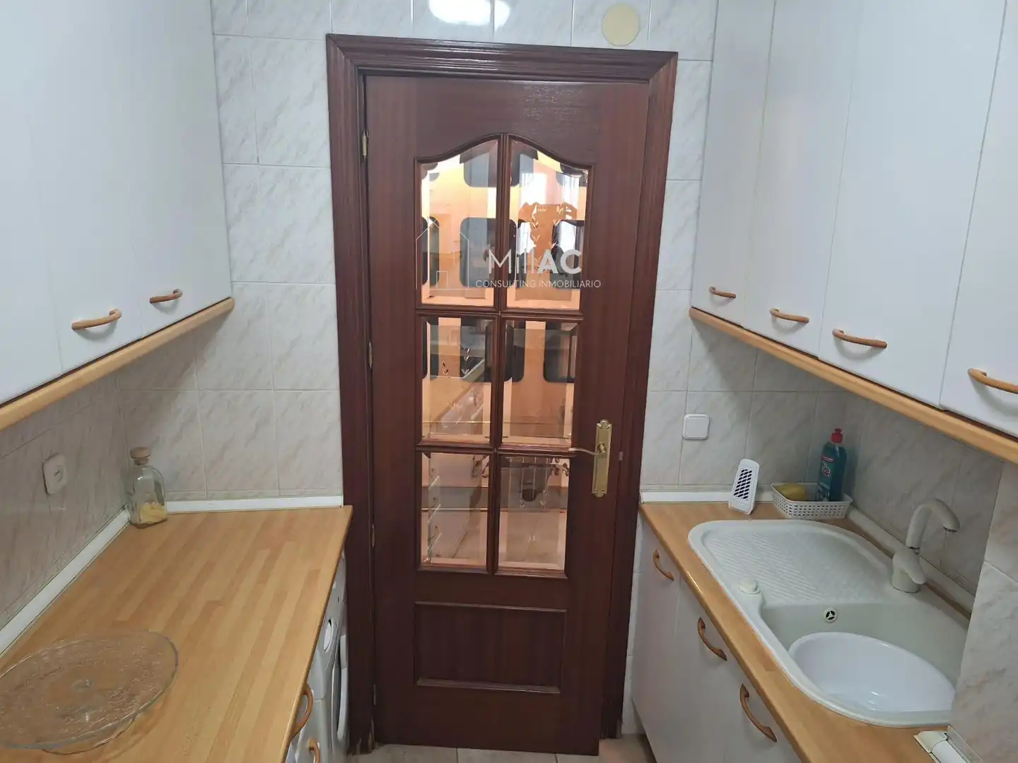 Kitchen of Flat for rent in Madrid  with Air Conditioner, Heating and Furnished