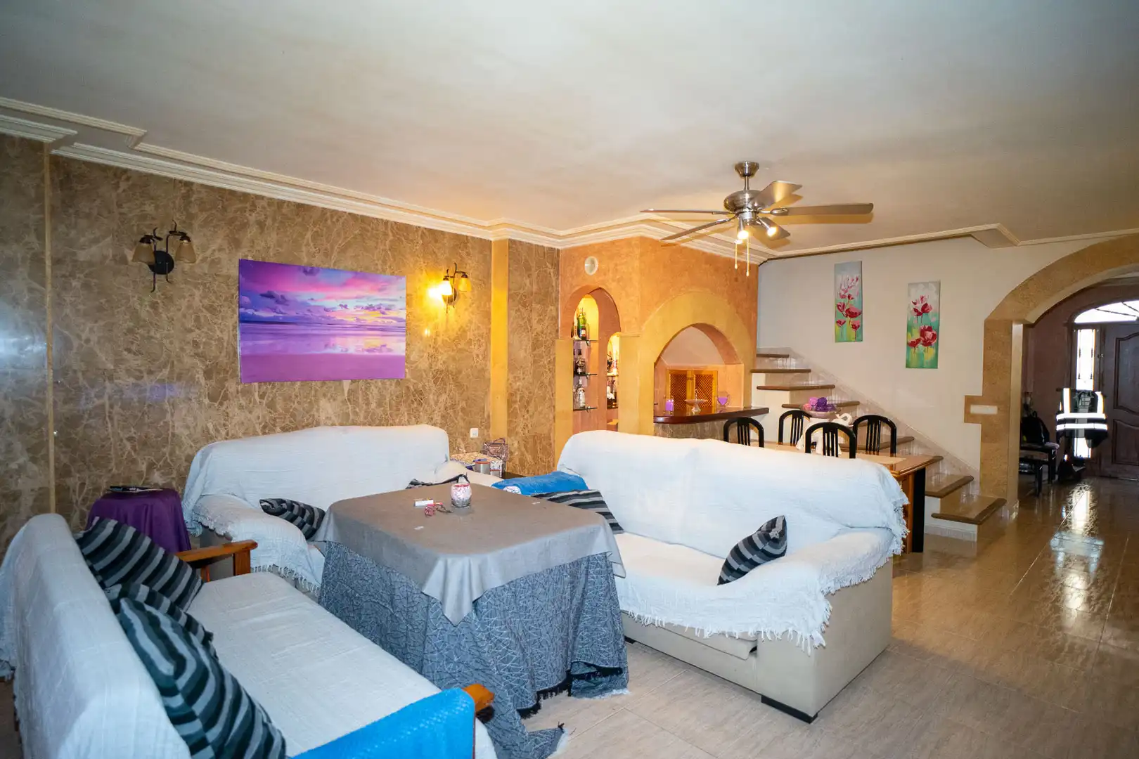 Sala de estar de Casa o chalet en venta en Felanitx con Trastero