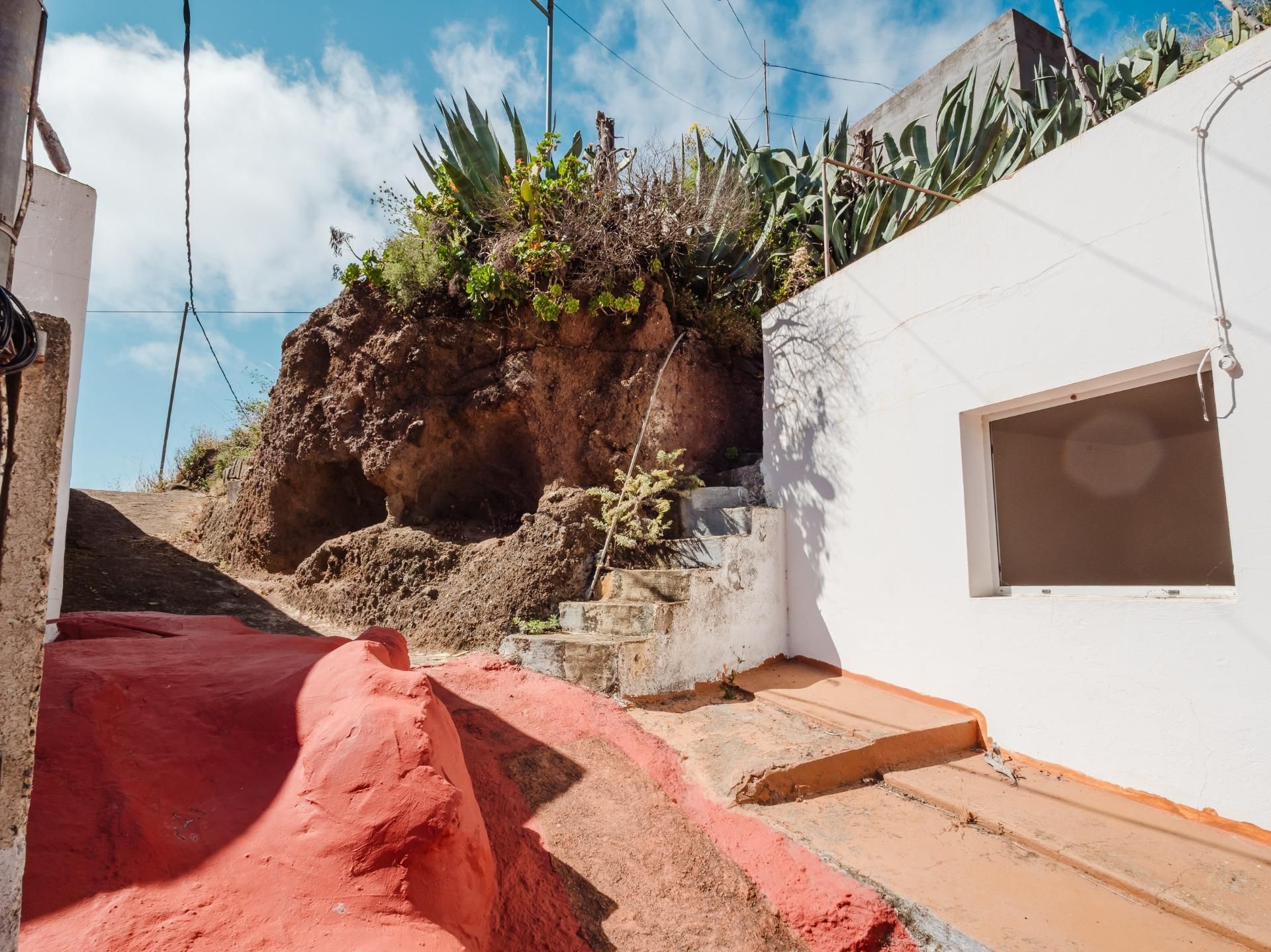 Vista exterior de Casa o xalet en venda en Santa María de Guía de Gran Canaria amb Jardí privat i Balcó