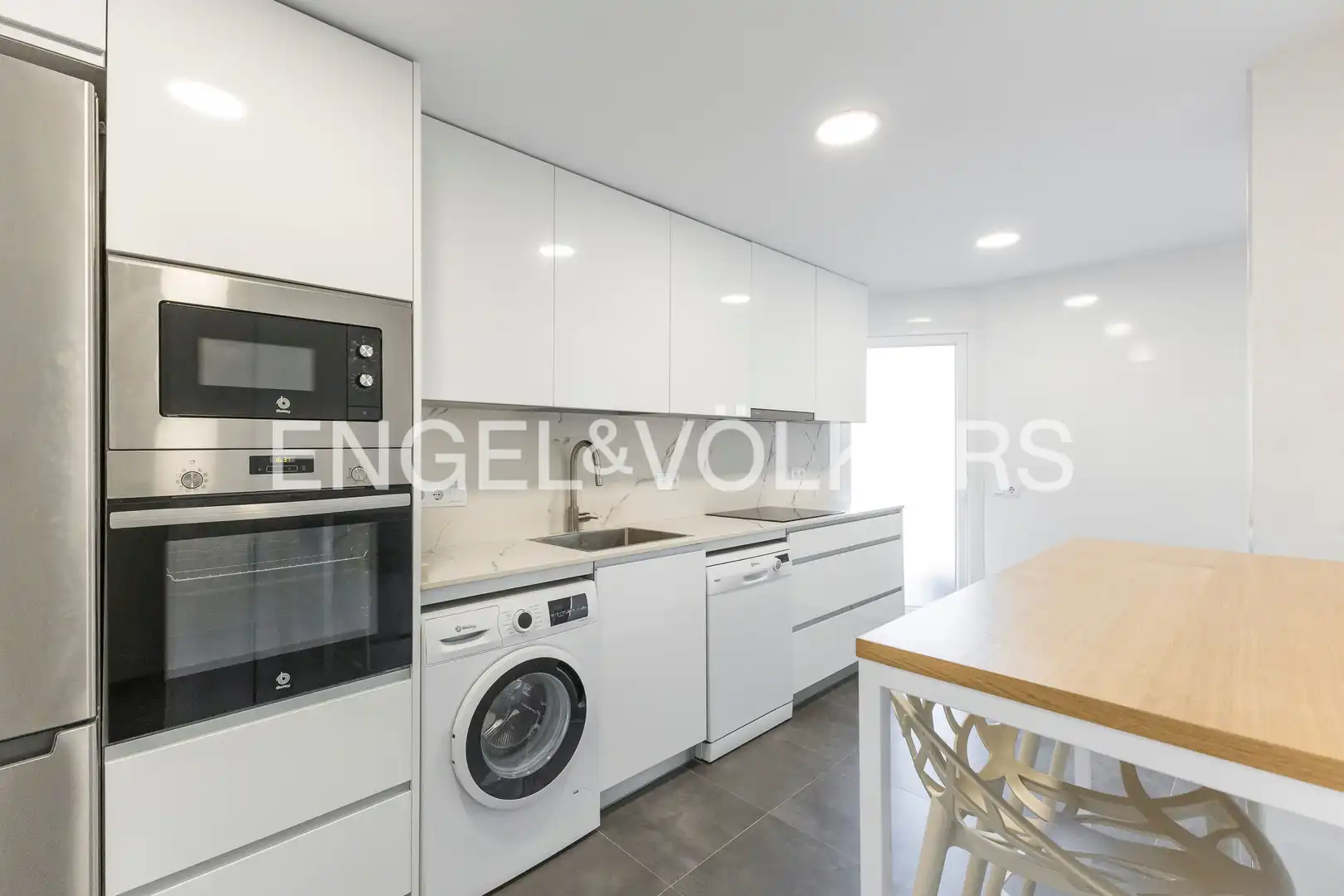 Cocina de Piso de alquiler en Chamartín
