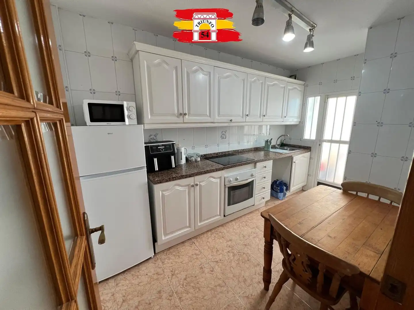 Cocina de Piso en venta en Pilar de la Horadada con Terraza, Trastero y Amueblado